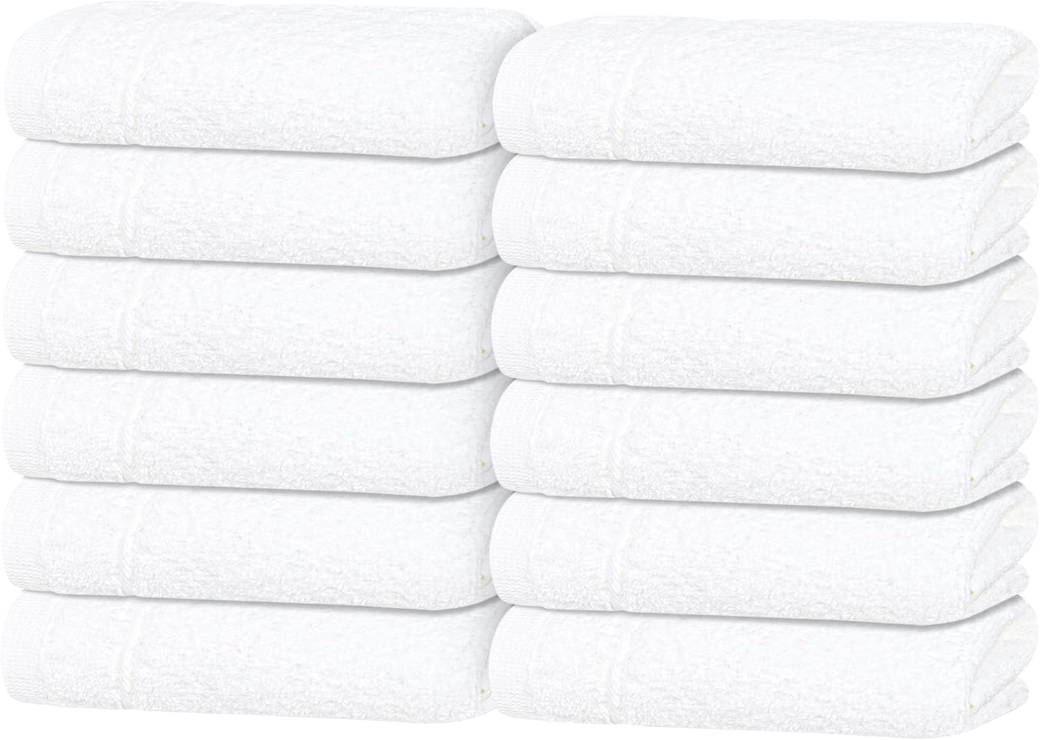 Tens Towels Pack of 60 Washcloths, 12 x 12 Inches, Lighter Weight, Quick to Dry, Super Soft & Absorbent, Gentle Face Towels, Hotel Quality, Perfect for Bathroom, Gym, Spa, Dark Grey - Image 18