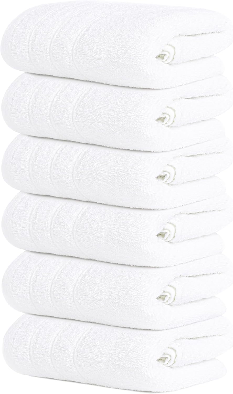Tens Towels Pack of 6 Hand Towels, 100% Cotton, Lighter Weight, Quick to Dry, 16 x 28 Inches, Super Soft & Absorbent, Perfect for Bathroom & Kitchen, Dark Grey - Image 6