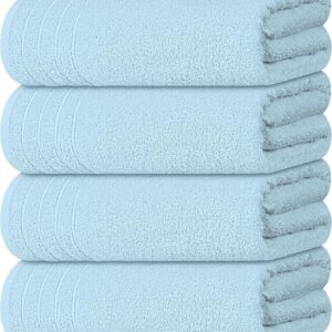 Alternative view of Tens Towels Pack of 4 Extra Large Bath Towels 30 x 60 Inches, 100% Cotton, Larger & Lighter Weight, Quicker to Dry, Super Soft and Absorbent, Perfect for Bathroom, Dark Grey