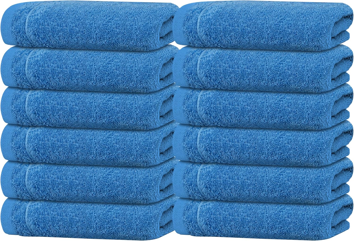 Tens Towels Pack of 60 Washcloths, 12 x 12 Inches, Lighter Weight, Quick to Dry, Super Soft & Absorbent, Gentle Face Towels, Hotel Quality, Perfect for Bathroom, Gym, Spa, Dark Grey - Image 17