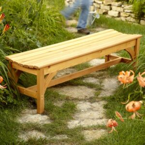 Alternative view of Curved Seat Garden Bench