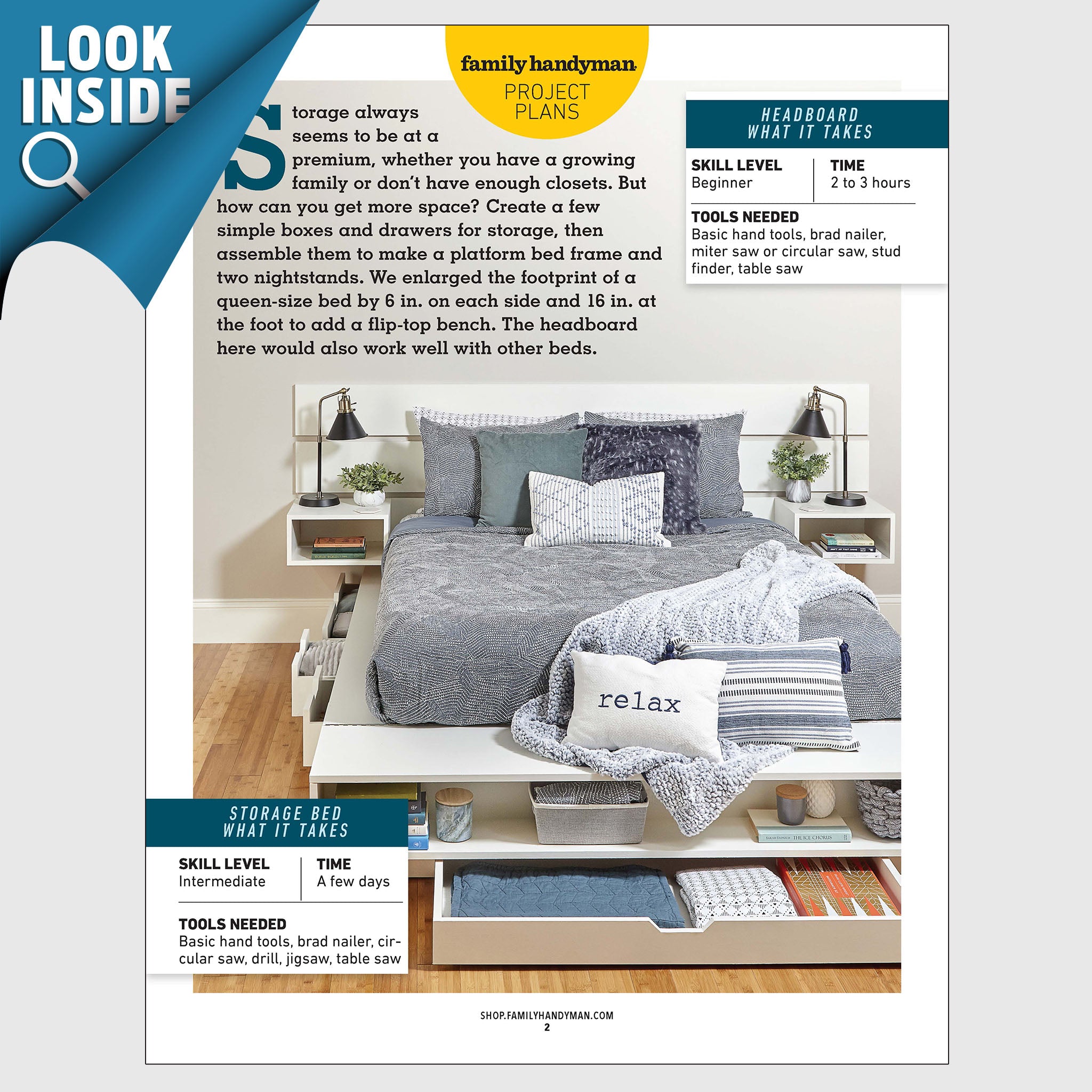 Spacious Storage Bed - Image 3
